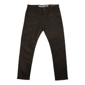 Mens VGB Vintage Jeans Black Stretchy Skinny Jeans French Terry Fabric NWT W34